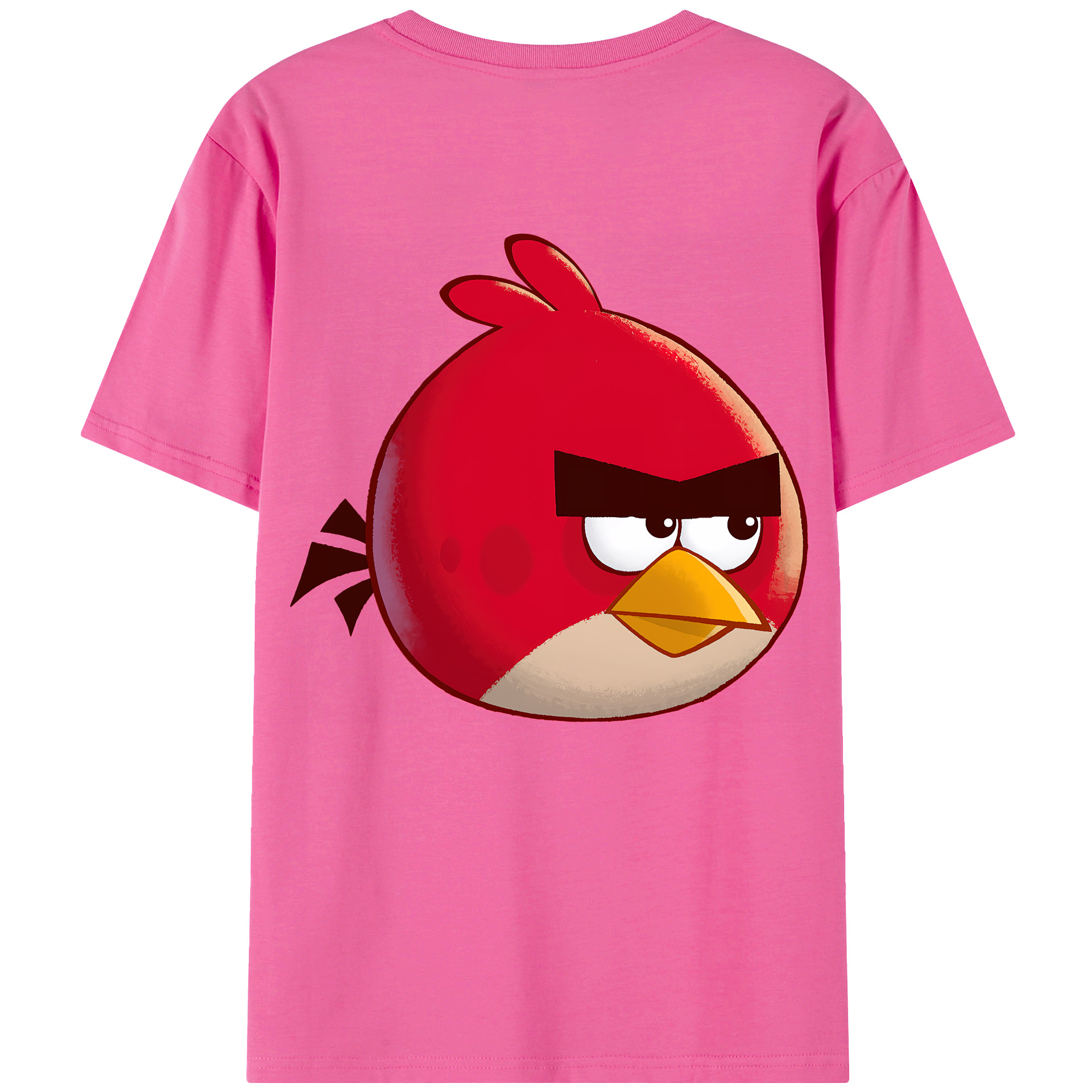 （画像用） Angry Birds アングリーバード レディース半袖Tシャツ(バックプリント)